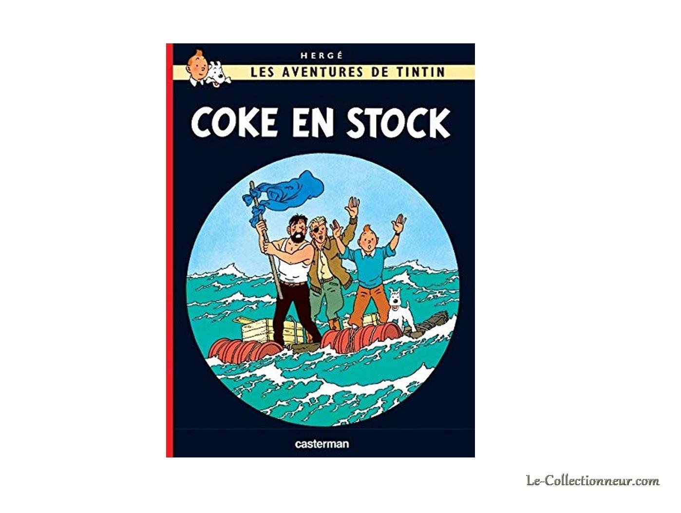 BD Tintin "Coke en stock" 1967
