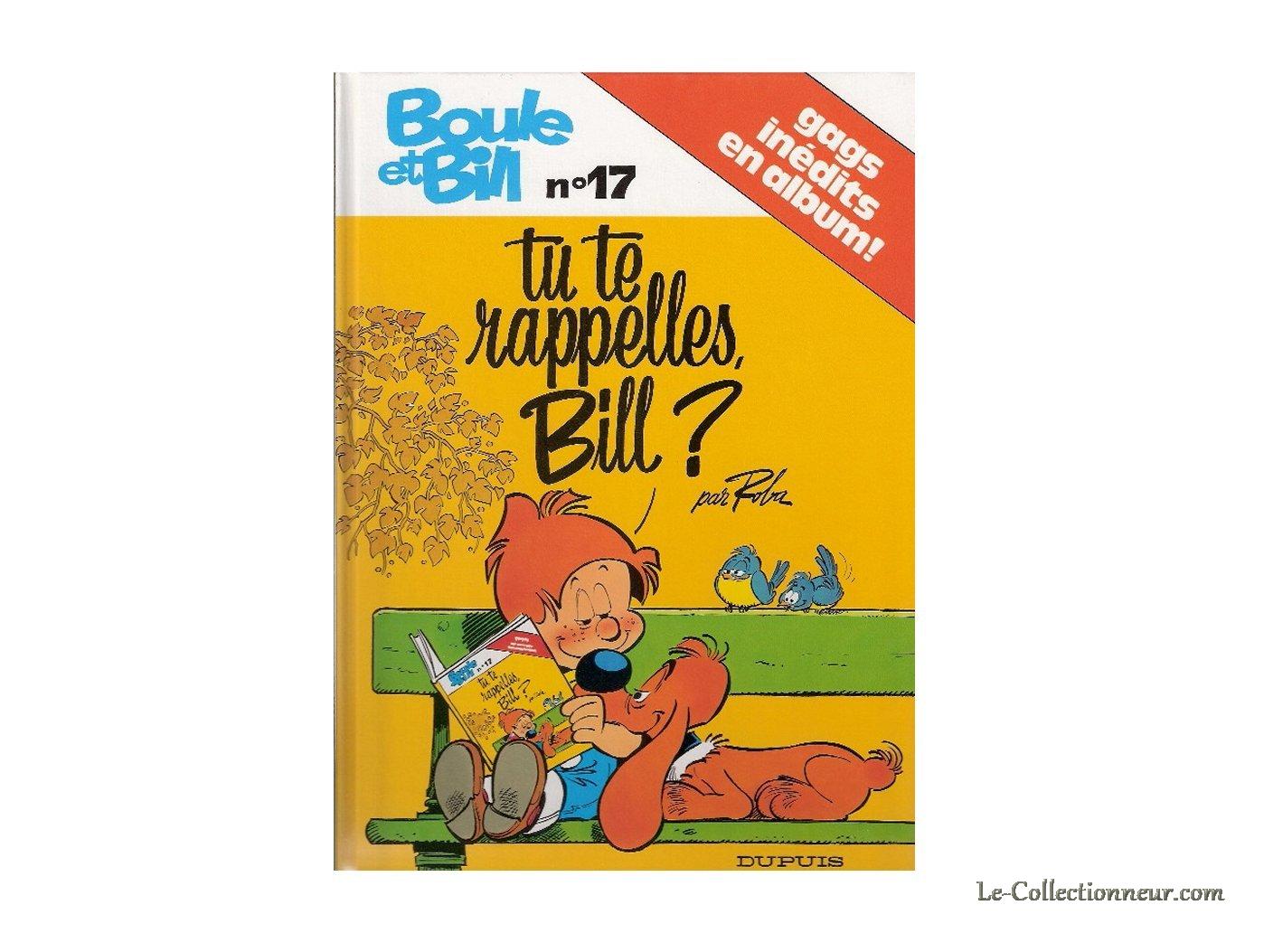 BD Boule et Bill -  "Tu te rappelles Bill ?"