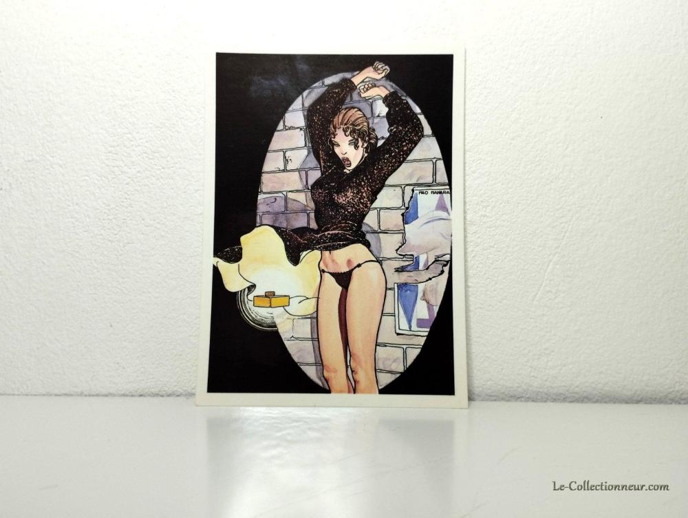 Carte postale érotique Milo Manara