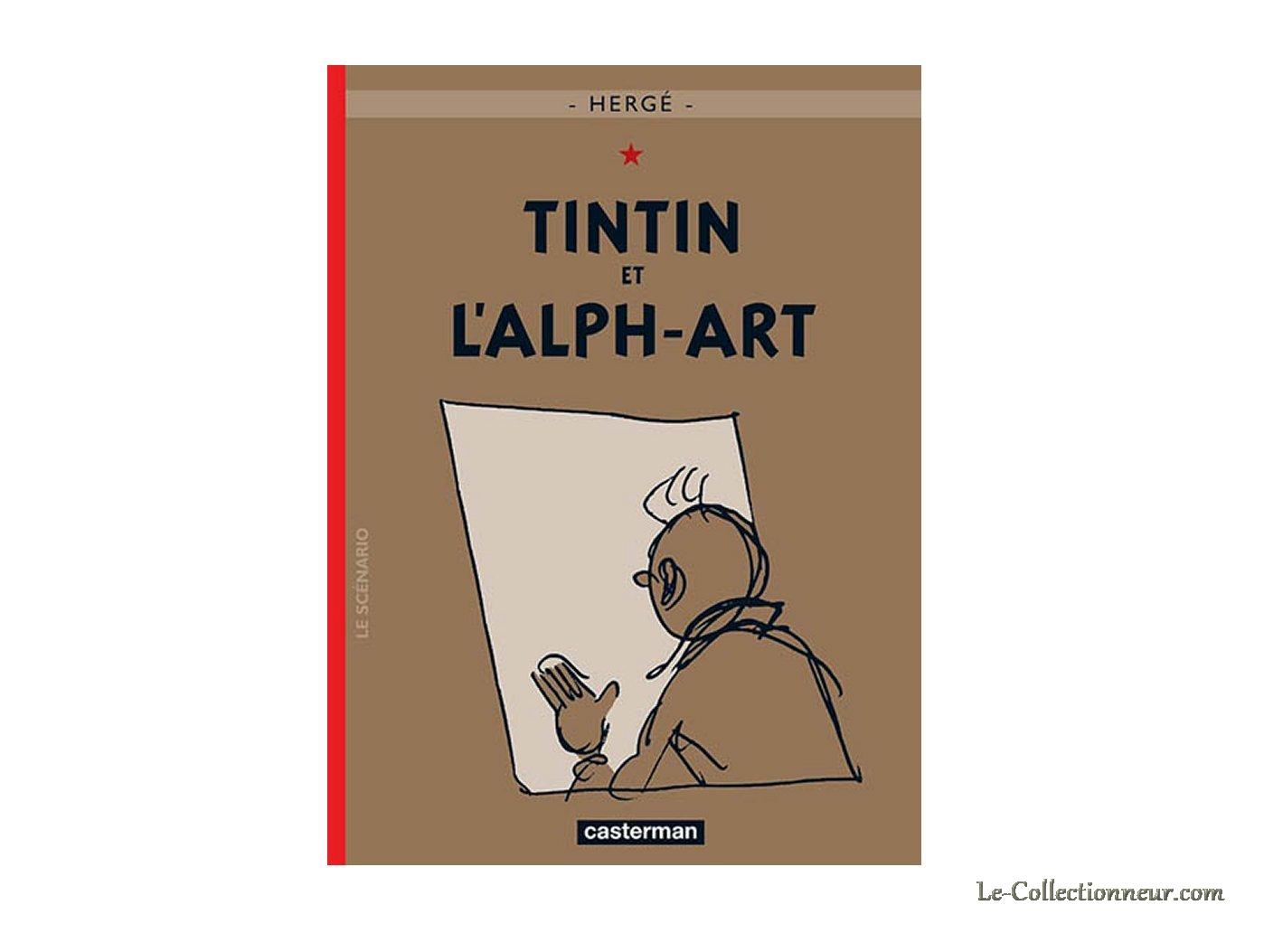 BD Tintin "Tintin et L'aph'art"