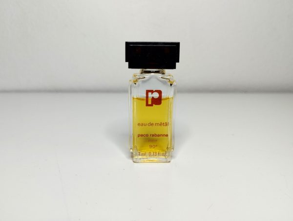 Miniature de parfum "Eau de métal" Paco Rabanne