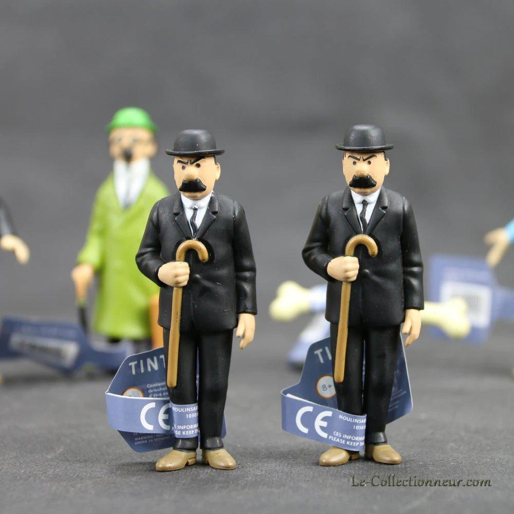 Figurines Dupont et Dupond