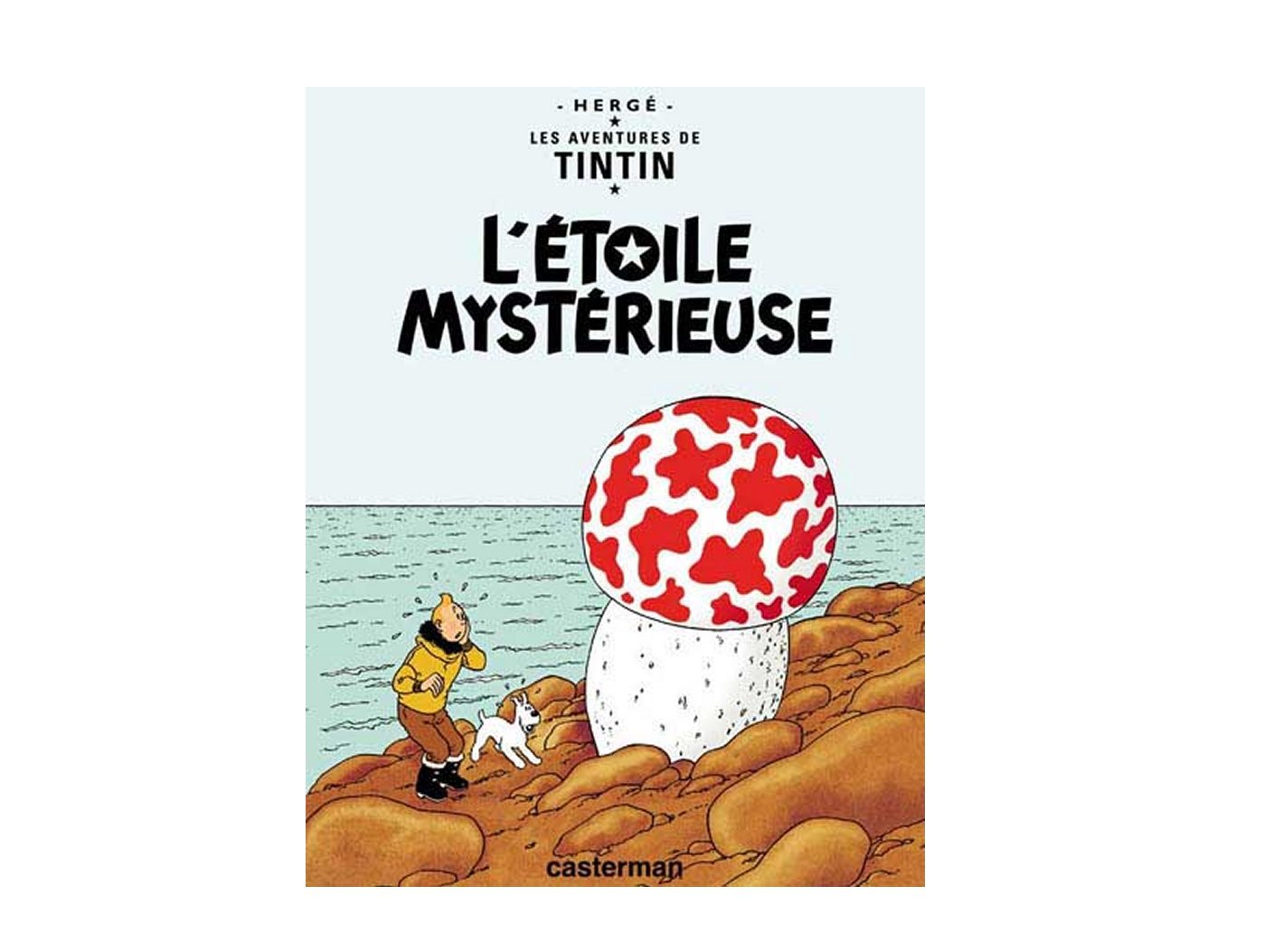 BD Tintin "L'étoile mystérieuse" (1980)
