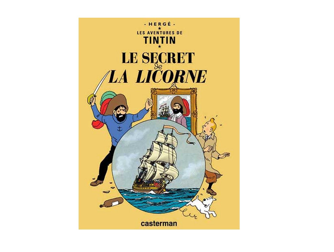BD Tintin "Le secret de la licorne" 1979