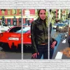 Triptyque "Street pause" - Oeuvre originale avec certificat