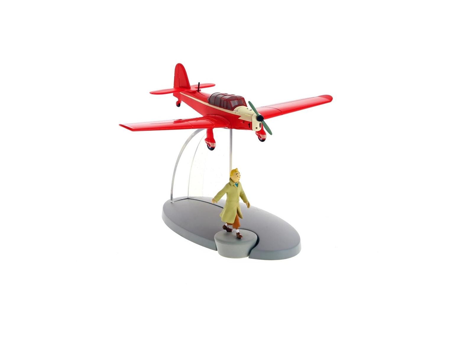 Avion Tintin 8 - Avion rouge