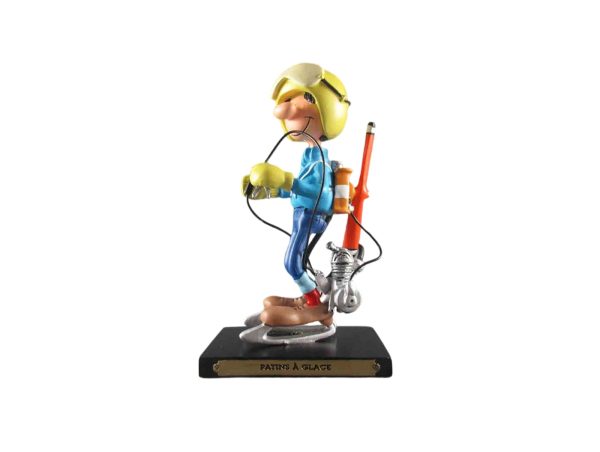 Figurine Gaston "Patins à glace" - *Rare*