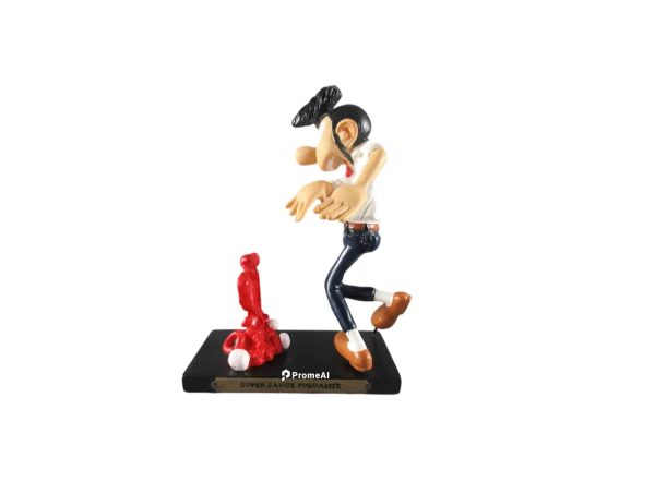 Figurine Gaston "Super sauce piquante"