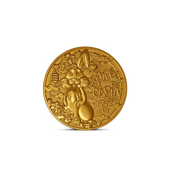 Pièce 1/4 €uro "Année du lapin"