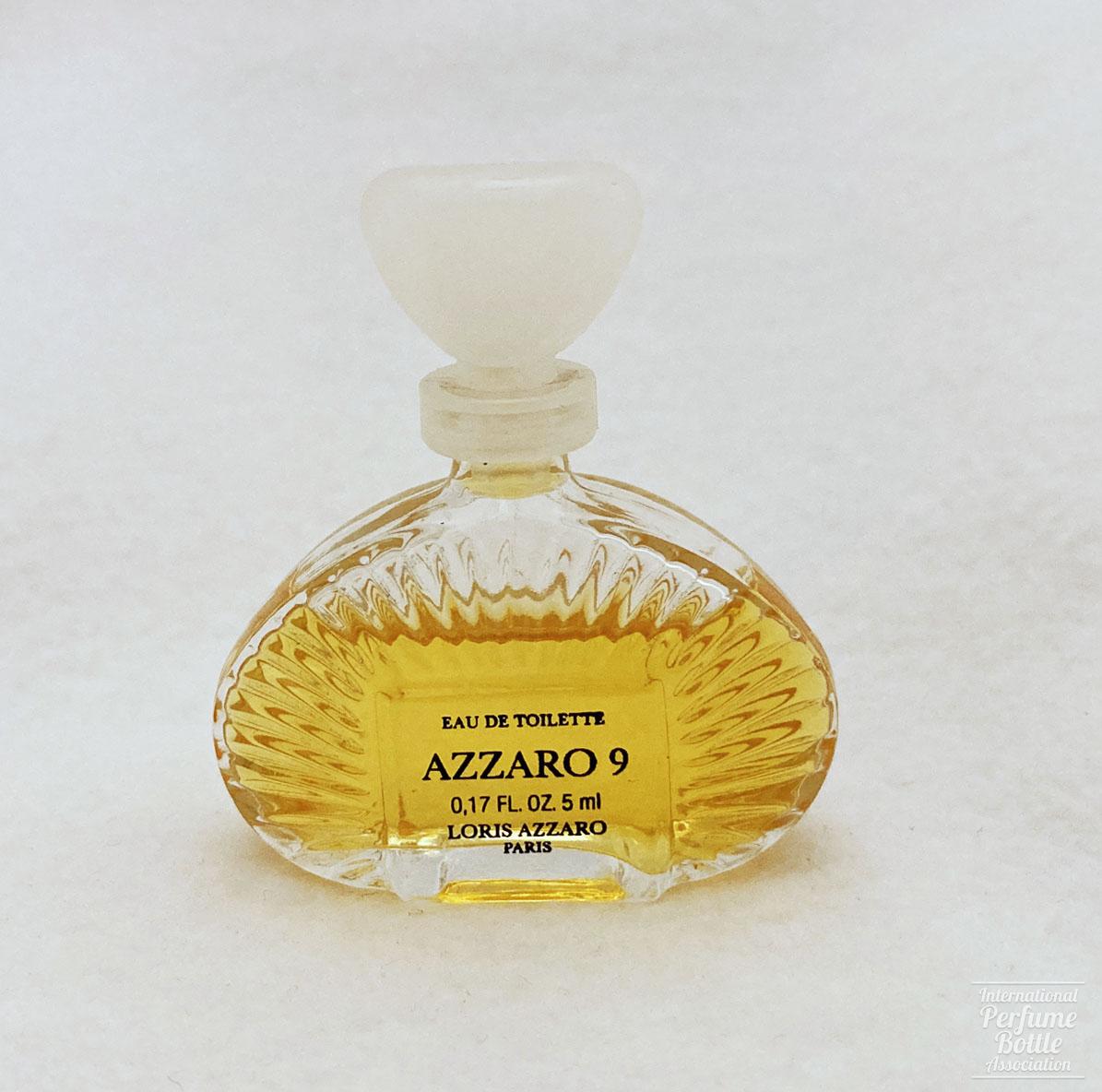 Miniature de parfum Azzaro 9 de Loris Azzaro sur fond blanc