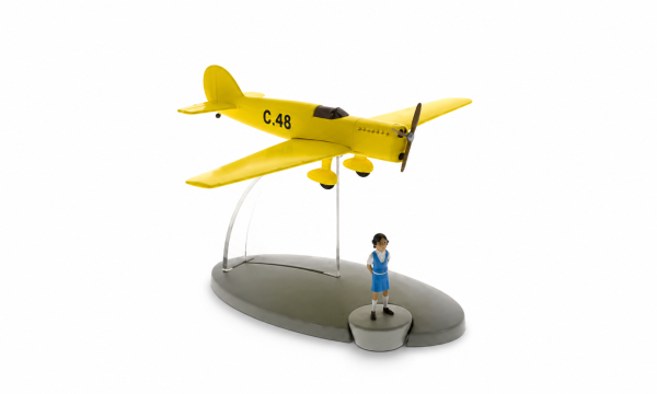 Avion Tintin 29 - Avion jaune de l’Émir