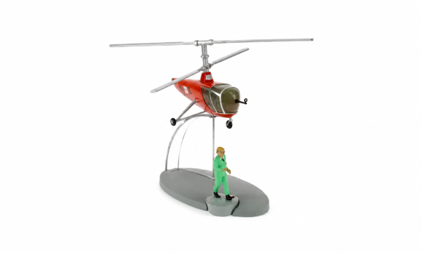 Avion Tintin 30 - Hélicoptère BH15