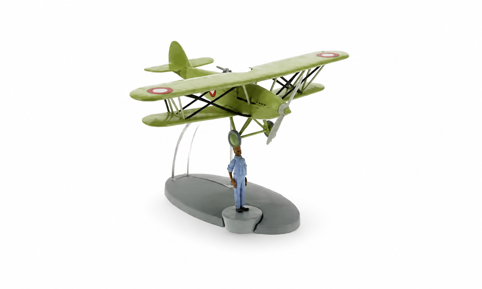 Avion Tintin 33 - Avion de chasse arabe