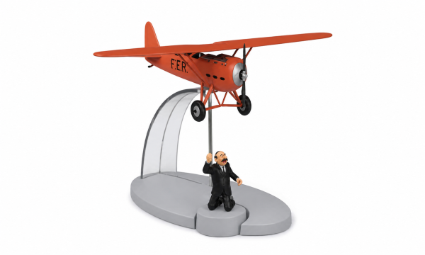 Avion Tintin 40 - Avion rouge de Müller