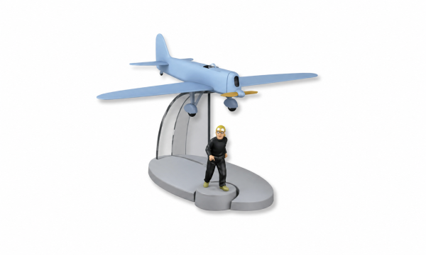 Avion Tintin 43 - Avion bleu