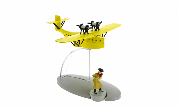 Avion Tintin 45 - Hydravion de la poste aérienne