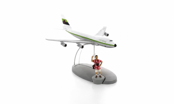 Avion Tintin 50 - Avion de la compagnie Santaero