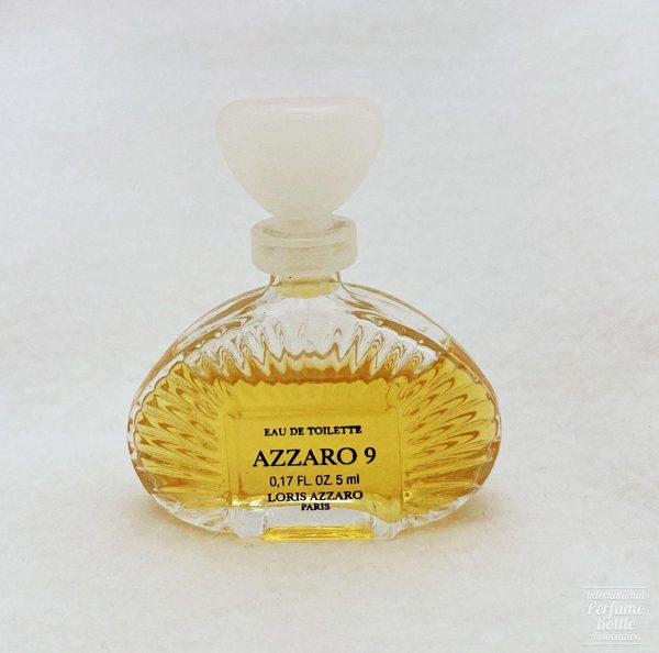 Miniature de parfum Azzaro 9 de Loris Azzaro sur fond blanc
