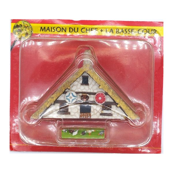 NÂ° 06 â€“ La maison d'Abraracourcix et la basse-cour â€“ blister Village AstÃ©rix Atlas