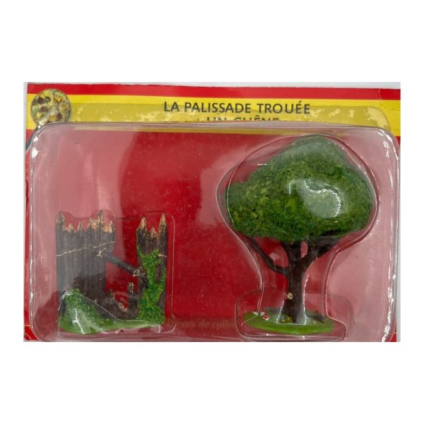 NÂ° 19 â€“ Un arbre et la palissade trouée â€“ blister Village AstÃ©rix Atlas