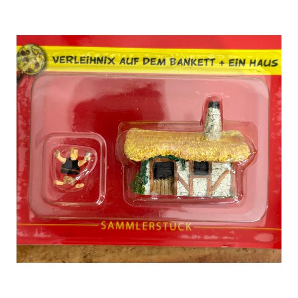 NÂ° 52 â€“ Ordralfabétix au banquet et une maison â€“ blister Village AstÃ©rix Atlas