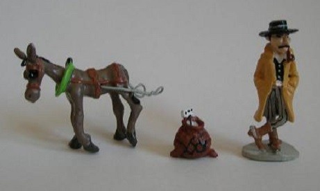Lucky Luke n° 32 – Elliot Belt + un cheval + le sac de farine
