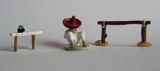 Lucky Luke n° 40 – Le Mexicain + un accroche chevaux + la planche à repasser