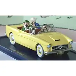 La voiture bordure de l'Affaire Tournesol (1/43)