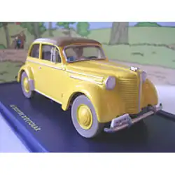 L'Opel Olympia cabriolet du Sceptre d'Ottokar (1/43)