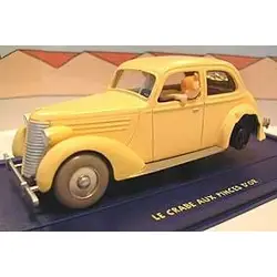 La voiture accidentée du Crabe aux Pinces d'Or (1/43)