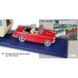 La Triumph Herald des touristes de l'Île Noire (1/43)