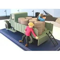 Le camion d'opium du Lotus Bleu (1/43)
