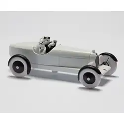 L'Amilcar CGS de Tintin au Pays des Soviets (1/43)
