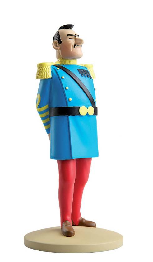 Tintin n° 042 - Le Général Alcazar en uniforme