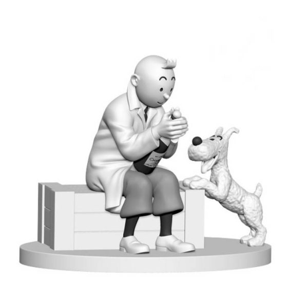 Tintin HS 09 - Tintin prisonnier et Milou sur le Karaboudjan