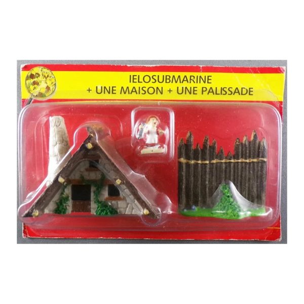 N 33 - Iélosubmarine, une maison et une palissade - blister Village Asterix Atlas